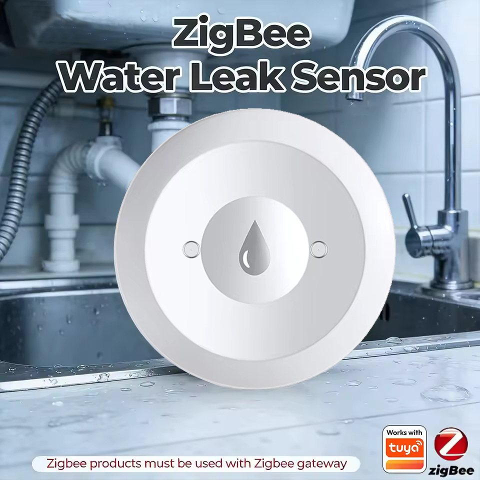 Kitchen Appliances Video - Zigbee水漏れセンサー、キッチン/バスルーム用アプリ遠隔監視、ホームアシスタントZigbee2mqtt対応