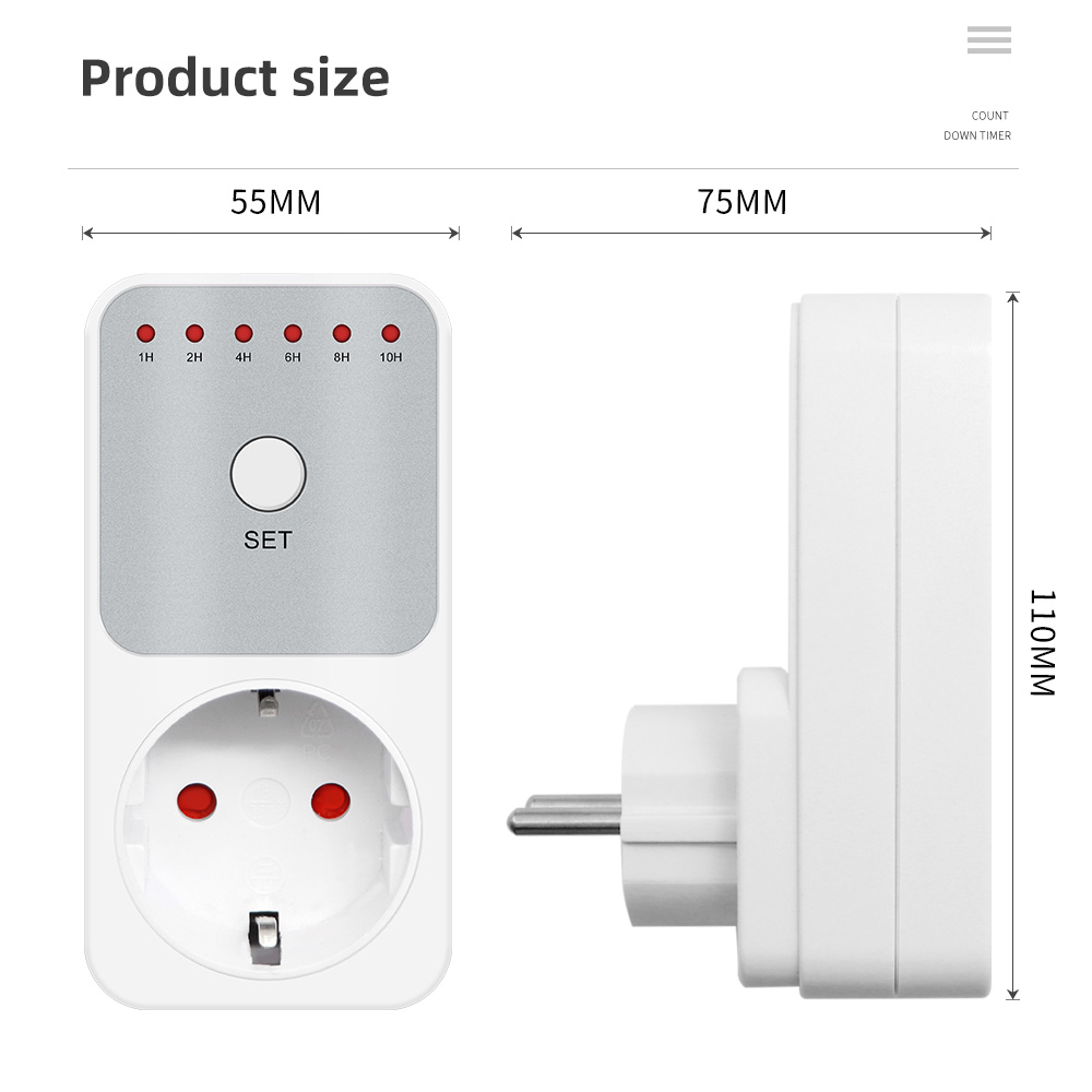 TM04 電子タイマー LED 16A 1h-10h カウン - Kitchen Appliances Outlet のレビューと価格