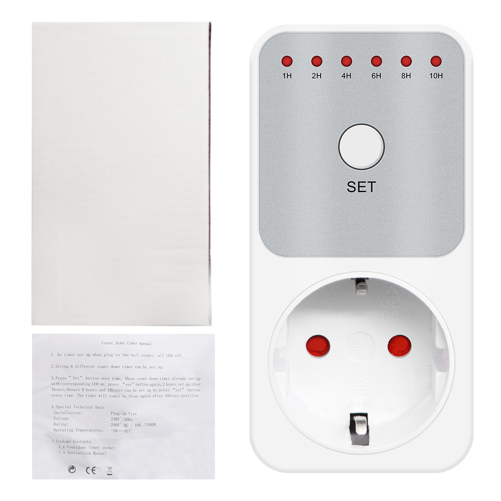 TM04 電子タイマー LED 16A 1h-10h カウン - Kitchen Appliances Outlet のレビューと価格