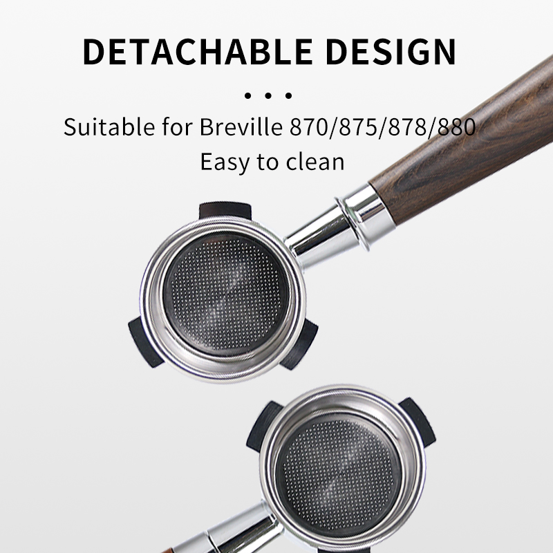 54 ミリメートルコーヒー底なしポルタフィルター裸 Brev - Breville Espresso Bes870 のレビューと価格